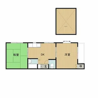 ハイツティアラ【3階】の間取り