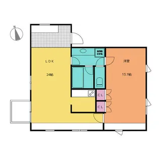TASHIRO71【9階】の間取り