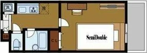 Collection沼【302号室】の間取り