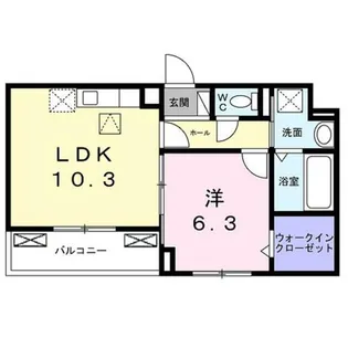 glanz CLKⅡ【2階】の間取り