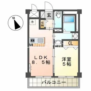Halekulani【3階】の間取り