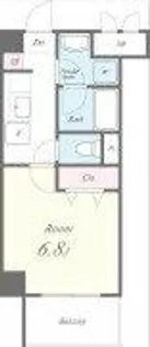 ピュール【5階】の間取り