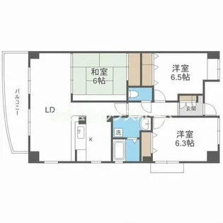 セレッソ【2階】の間取り