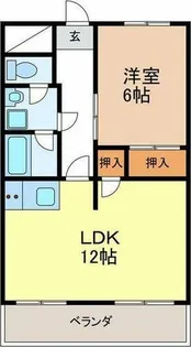 ヴィラ・フローラ【5階】の間取り