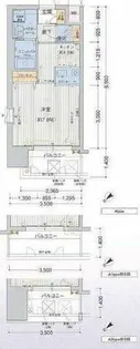 プレサンス鶴舞駅前ブリリアント【8階】の間取り