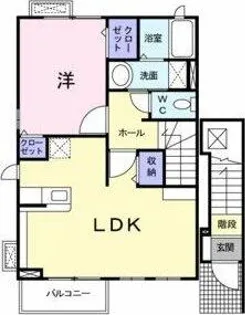 サンリット ガーデン【2階】の間取り