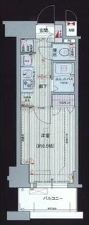 プレサンス名古屋STATIONアライブ【11階】の間取り