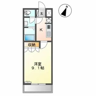 スマイリーハウス夢【2階】の間取り
