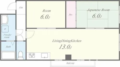 センチュリー三島【2階】の間取り