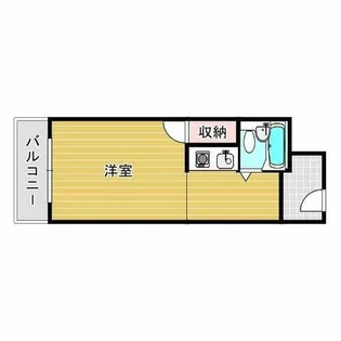 大池5番館【4階】の間取り