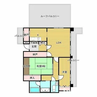ロイヤルオータム【5階】の間取り