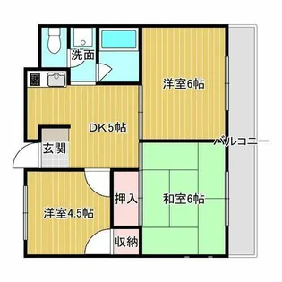 ピースフルハウス【3階】の間取り