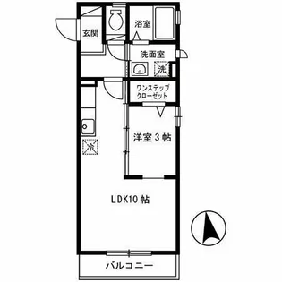 ヘルト・シュトラーセ【1階】の間取り