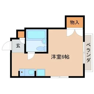 ヒルズ武庫之荘【2階】の間取り