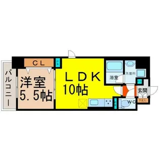 プラチナム【2階】の間取り