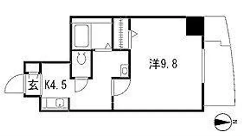 ビ・アバンス【7階】の間取り