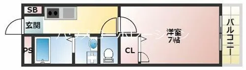 サンシャインステージアヤ【1階】の間取り