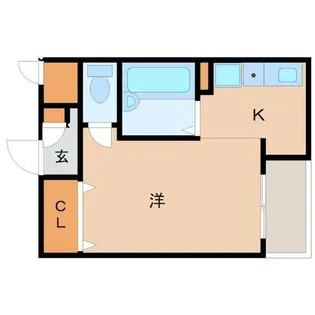 ハイクオリティ神田【3階】の間取り