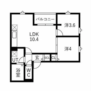 南区西又兵ヱ町AP【3階】の間取り