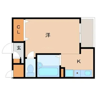 ハイクオリティ神田【4階】の間取り