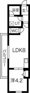 ラグジュアリースペース大江駅前【3階】の間取り