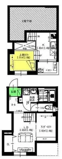 SQUARE大同【103号室】の間取り