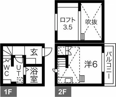 BROWNS(ブラウンズ)【1階】の間取り