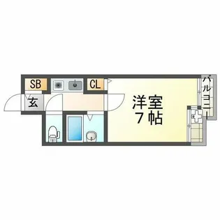 メゾン大和5号館【207号室】の間取り