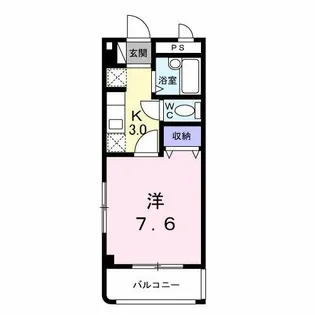 レインボーヒルズS’Ⅱ【2階】の間取り