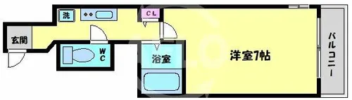 パルケラード【3階】の間取り