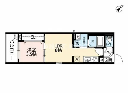 (仮称)robot home 塩原【1階】の間取り