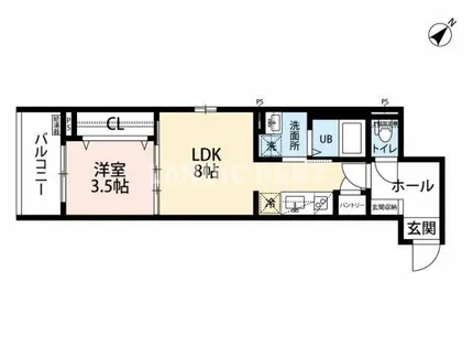 (仮称)robot home 塩原【2階】の間取り