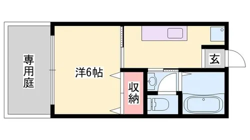 サニーハイツ【102号室】の間取り