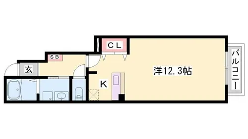 サンシャインフォレスト2【101号室】の間取り