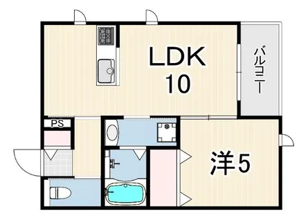 リュネ甲子園【3階】の間取り
