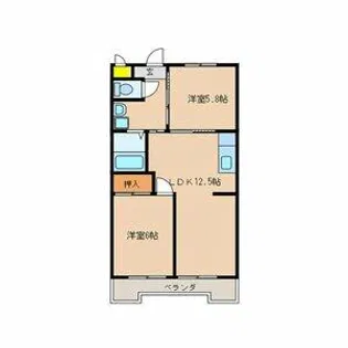 第5ヤマモトビル【1階】の間取り