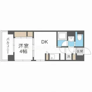 ランティエ茨木大手町【6階】の間取り