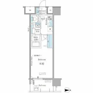 GRAND ESPOIR 東桜【10階】の間取り