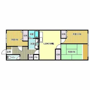 スミイチビル【206号室】の間取り