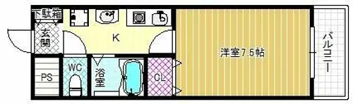 フォレスト・グリーンヴィラ【5階】の間取り