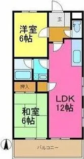 エクセルメゾン本山【4階】の間取り