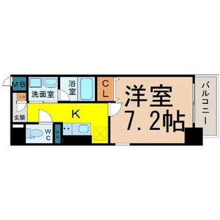 アフロディーテ【5階】の間取り