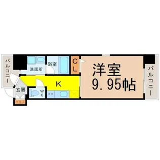 PalazzoSpeciale(パラッツォスペチアーレ)【2階】の間取り