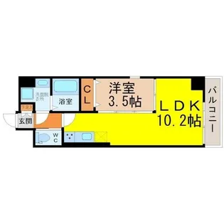 CATTLEYA GARDEN【2階】の間取り