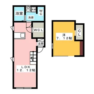 プリマ名古屋壱番館【1階】の間取り