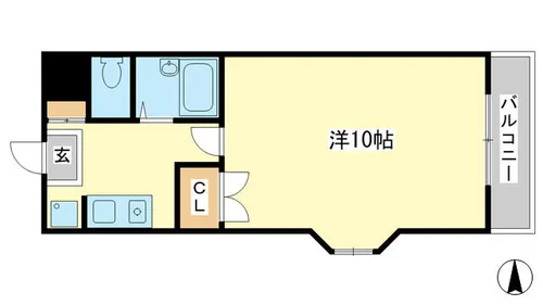 シェーンシュロス2【3階】の間取り