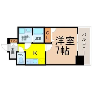 エスリード大須観音プリモ【6階】の間取り