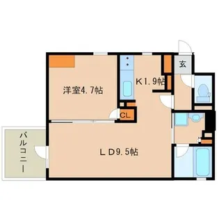 ピネータテラス武庫之荘【3階】の間取り
