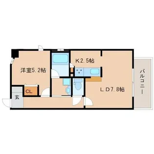 ピネータテラス武庫之荘【4階】の間取り