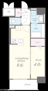 SAKURA天神【5階】の間取り